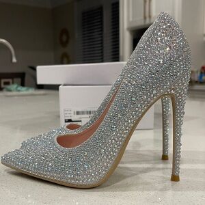 Rhinestone/Diamond Heels | Size 7